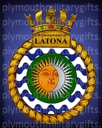 HMS Latona Magnet